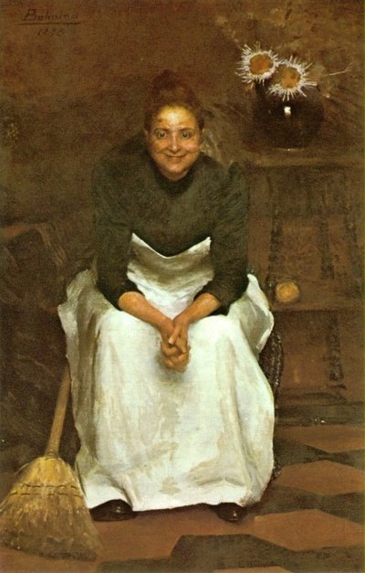 The Chatterbox by Belmiro de Almeida